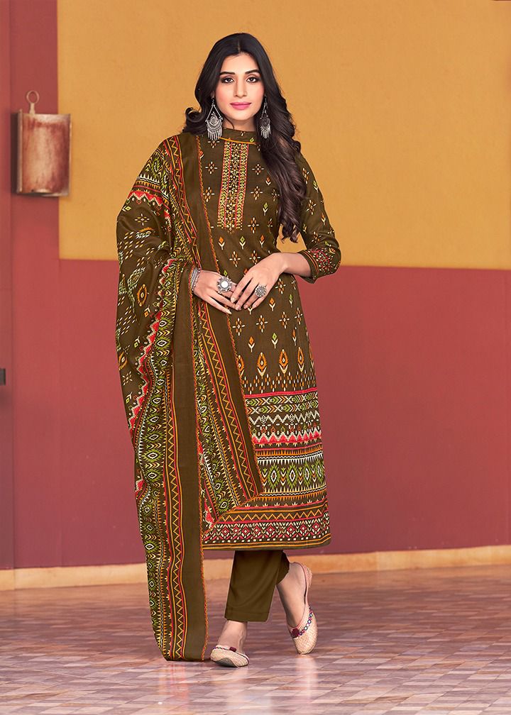 Roli Moli Creation Gulnar Pashmina Jacquard Woolen Winter Wear Salwar Suit