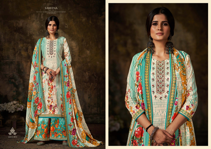 Romani Sabeena Vol 2 Pure Soft Cotton Digital Printed Embroidered Salwar Kameez