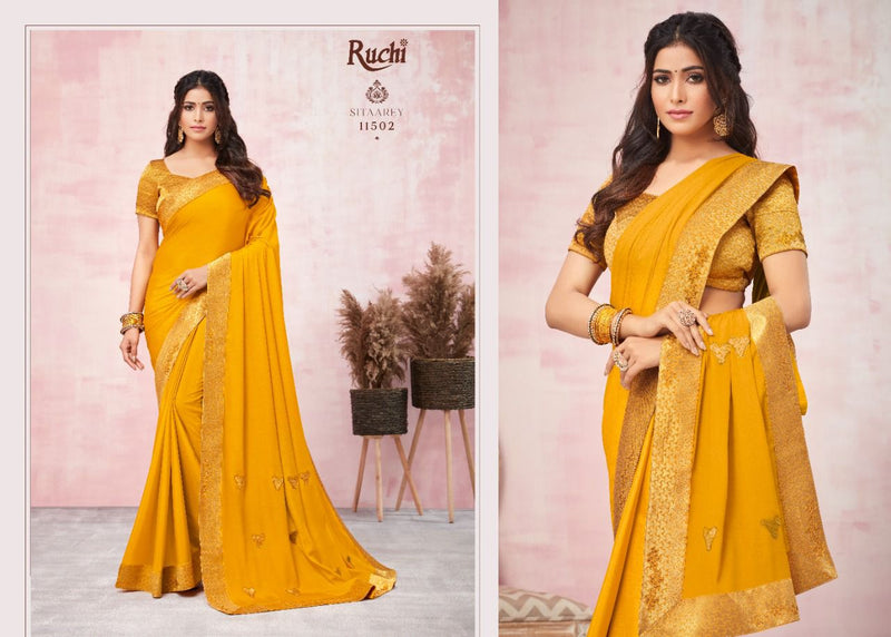 Ruchi Saree Sitaarey Silk Fancy Designer Saree