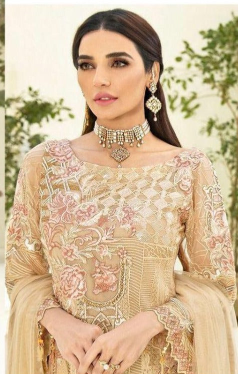 Serene S 52 Fox Georgette Designer Pakistani Style Wedding Wear Salwar Suits