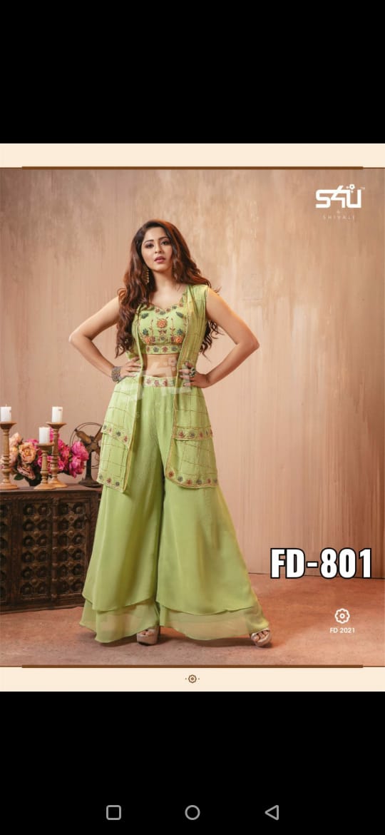 S4u Shivali Fd 801-802-803 Fancy Designer Wear Kurtis