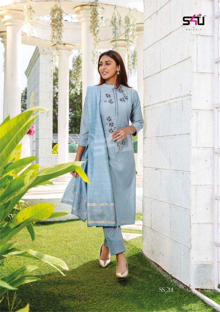 ikkat by balaji cotton readymade designer kurti with pant catalogue design  2023
