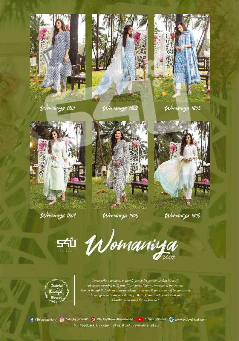 1 Love Womaniya Vol 18 Pure Cotton Official Wear Kurti Collection