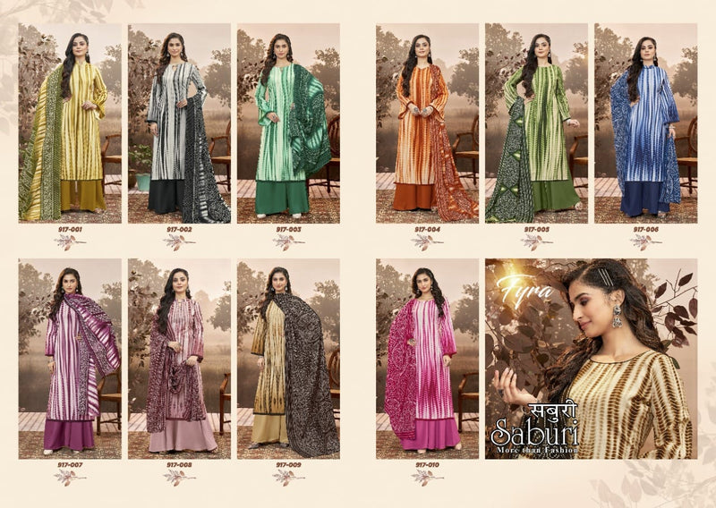 Fyra Designing Hub Saburi Soft Cotton Festive Wear Salwar Suits
