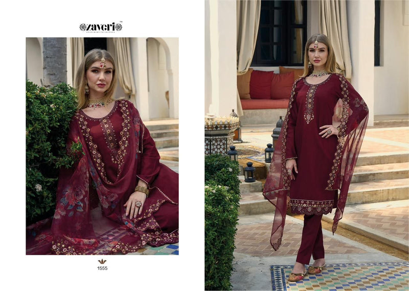 Zaveri Woman Beauty Sabway Viscose Silk Heavy Embroidery Work Heavy Designer Partywear Kurti