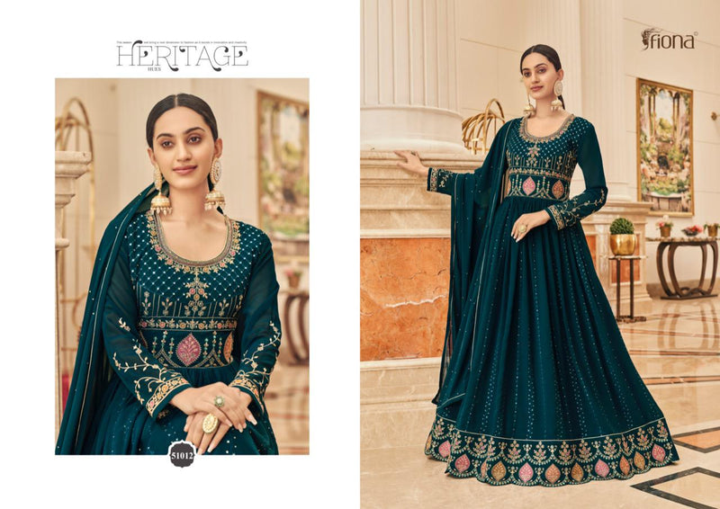 Fiona Sachi Vol 1 Georgette Designer Wedding Wear Ready Made Salwar Suits