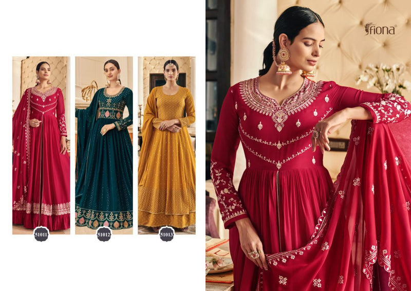 Fiona Sachi Vol 1 Georgette Designer Wedding Wear Ready Made Salwar Suits