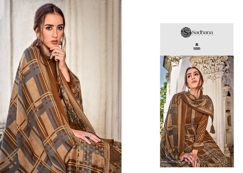 Sadhna Fashion Safiyah Pure Pashmina Digital Print Woolen Collection Suits