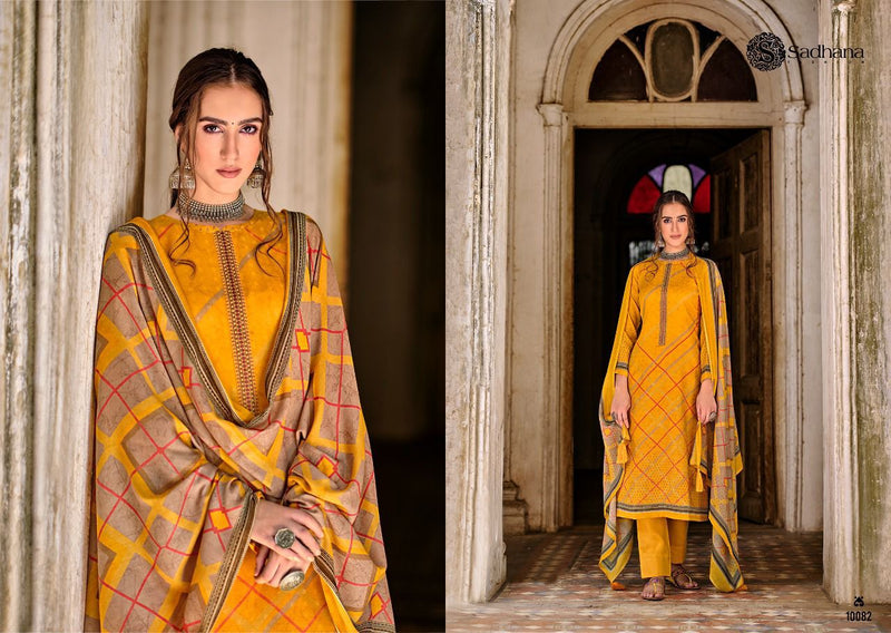 Sadhna Fashion Safiyah Pure Pashmina Digital Print Woolen Collection Suits