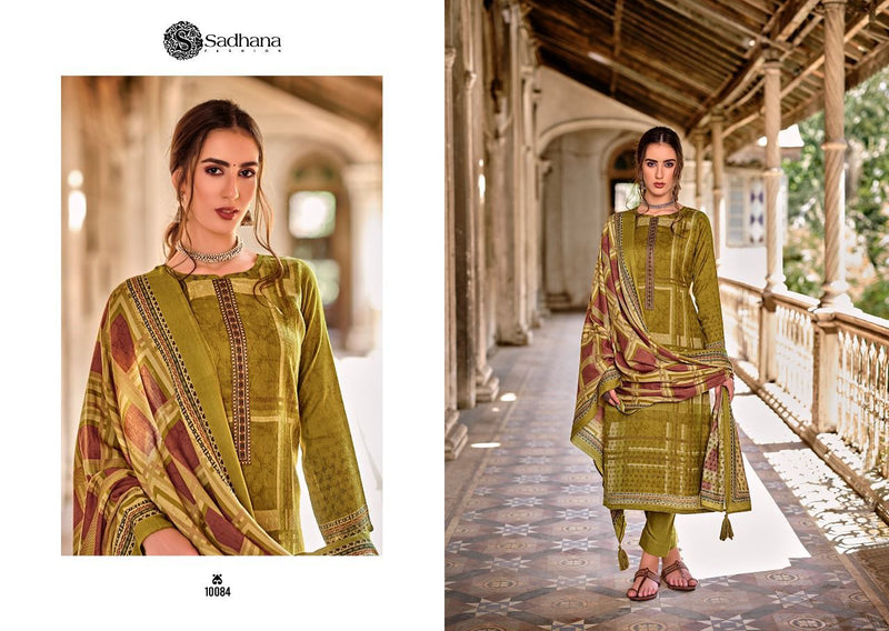 Sadhna Fashion Safiyah Pure Pashmina Digital Print Woolen Collection Suits