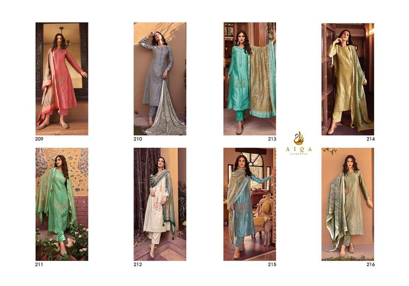 Aiqa Lifestyle Safinaz Silk With Beautiful Work Stylish Designer Party Wear Salwar Kameez
