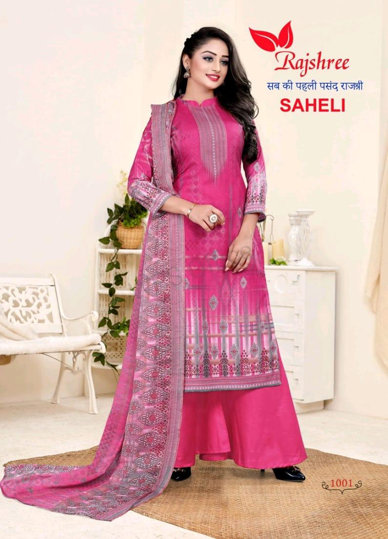 Rajshree Saheli Vol 2 Cotton With Digital Printed Festive  Wear Salwar Suits