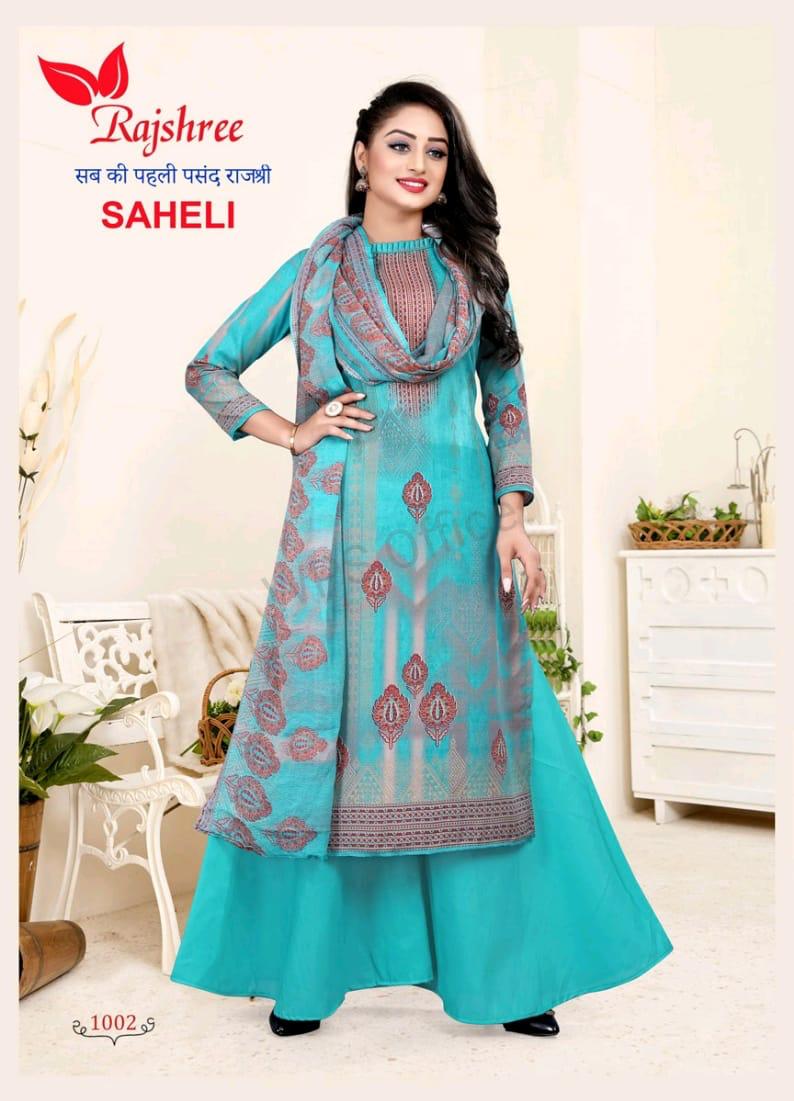 Rajshree Saheli Vol 2 Cotton With Digital Printed Festive  Wear Salwar Suits