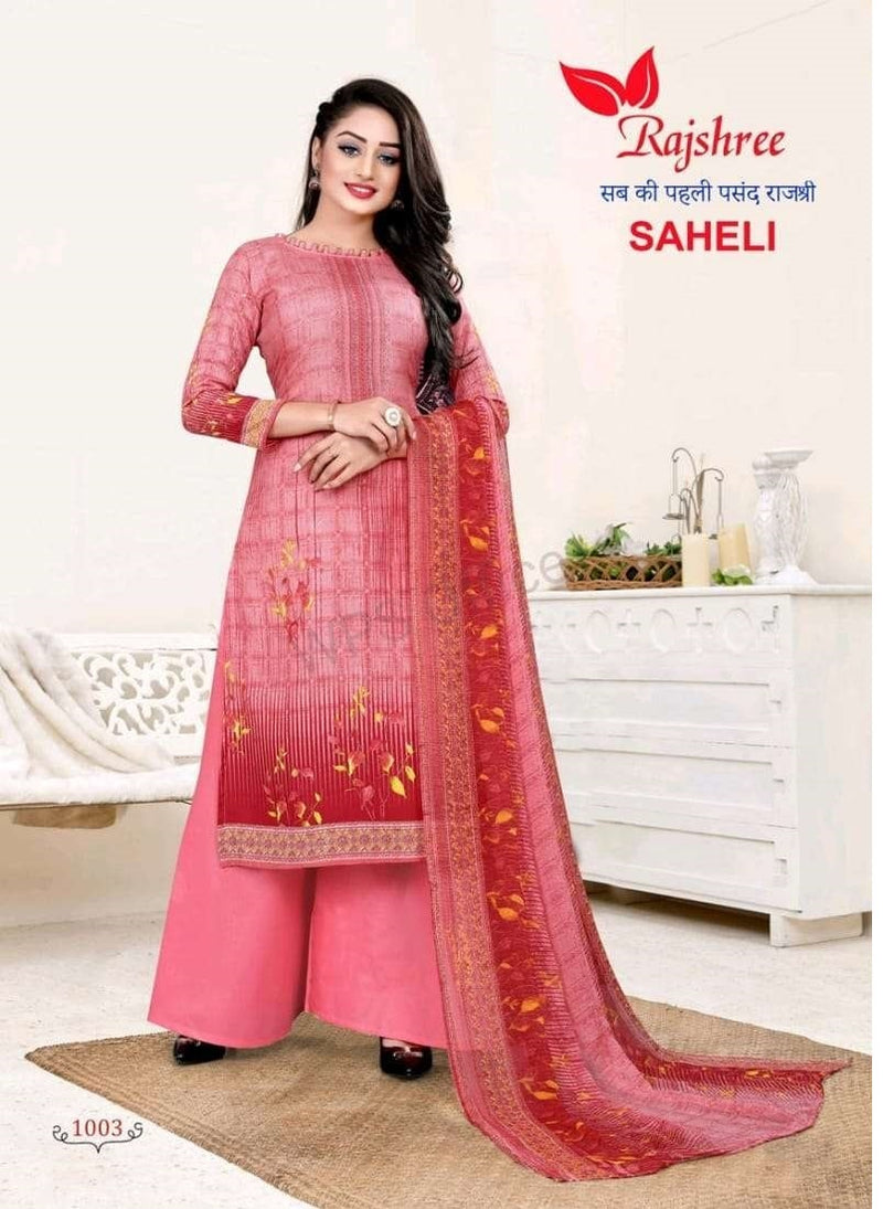 Rajshree Saheli Vol 2 Cotton With Digital Printed Festive  Wear Salwar Suits