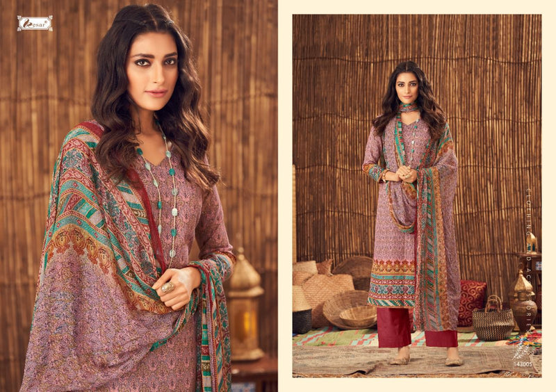 Kesar Sahin Pasmina  With Fancy Work Stylish Designer  Casual Wear Salwar Kameez