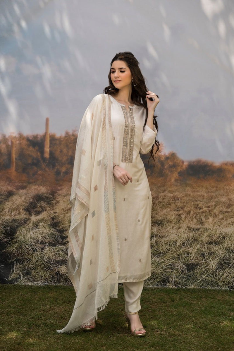 Naariti Sahira Pure Muslin Embroidered Party Wear Salwar Kameez