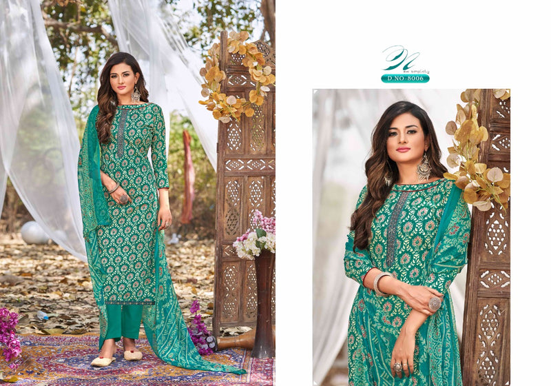 Femayraa Fashion Saira Vol 8 Pure Cotton With Heavy Beautiful Work Stylish Designer Festive Wear Fancy Salwar Kameez