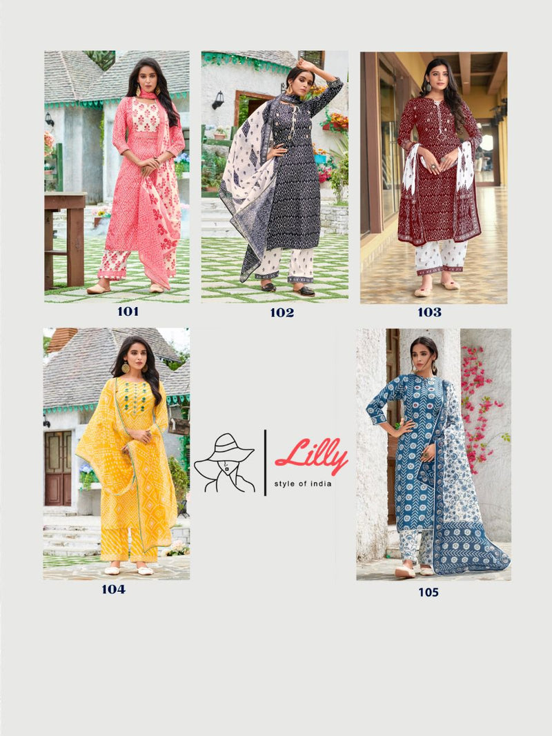 Lily Style Of India Sakira Nx Muslin Festive Wear Readymade Salwar Suits With Digital Print