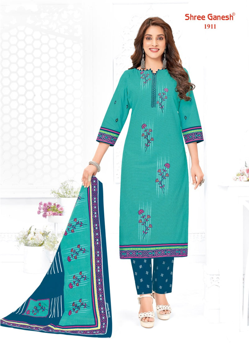 Shree Ganesh Samaiyra Vol 8 Pure Cotton With Printed Beautiful Work Stylish Salwar Kameez