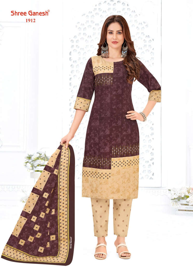 Shree Ganesh Samaiyra Vol 8 Pure Cotton With Printed Beautiful Work Stylish Salwar Kameez