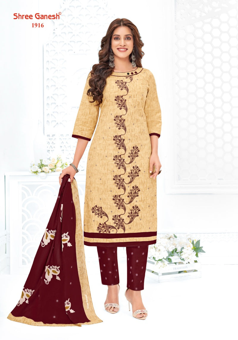 Shree Ganesh Samaiyra Vol 8 Pure Cotton With Printed Beautiful Work Stylish Salwar Kameez