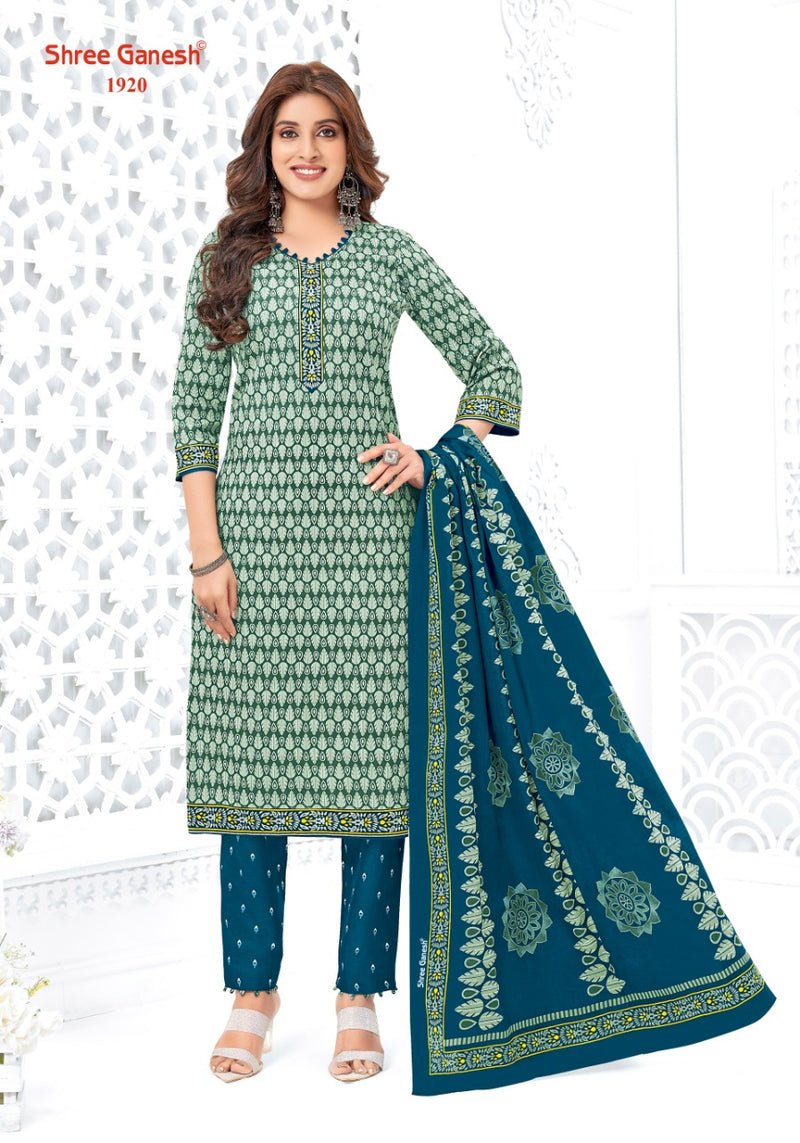 Shree Ganesh Samaiyra Vol 8 Pure Cotton With Printed Beautiful Work Stylish Salwar Kameez