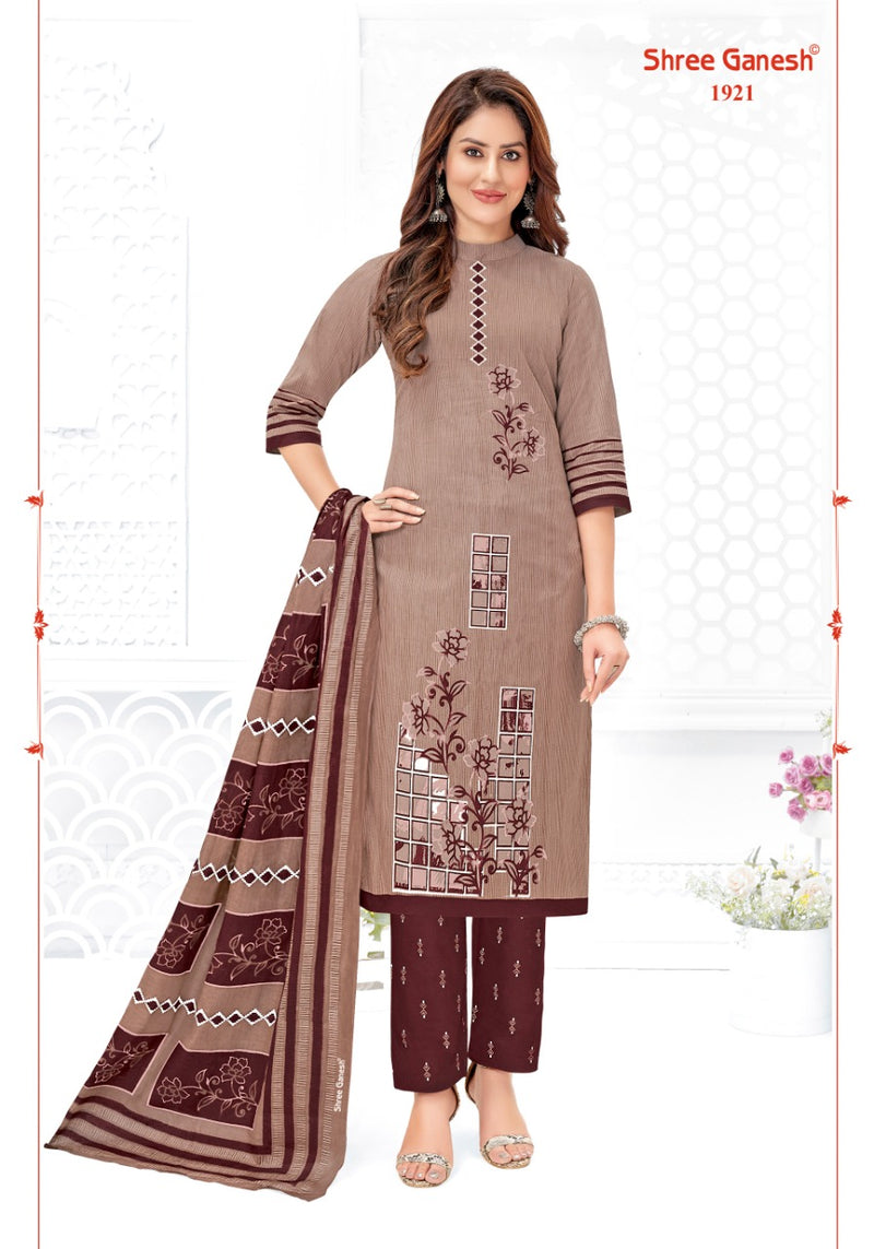 Shree Ganesh Samaiyra Vol 8 Pure Cotton With Printed Beautiful Work Stylish Salwar Kameez