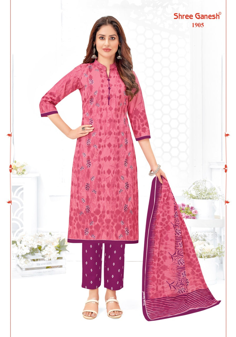 Shree Ganesh Samaiyra Vol 8 Pure Cotton With Printed Beautiful Work Stylish Salwar Kameez