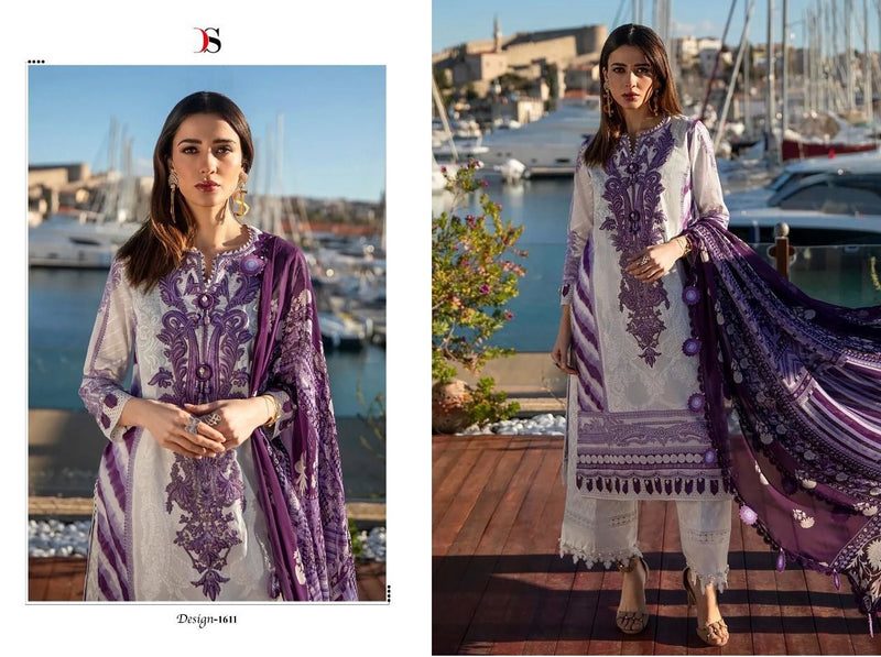 Deespy Suits Sana Safinaz Muzlin Vol 22 Cotton Embroidered Pakistani Style Festive Wear Salwar Suits