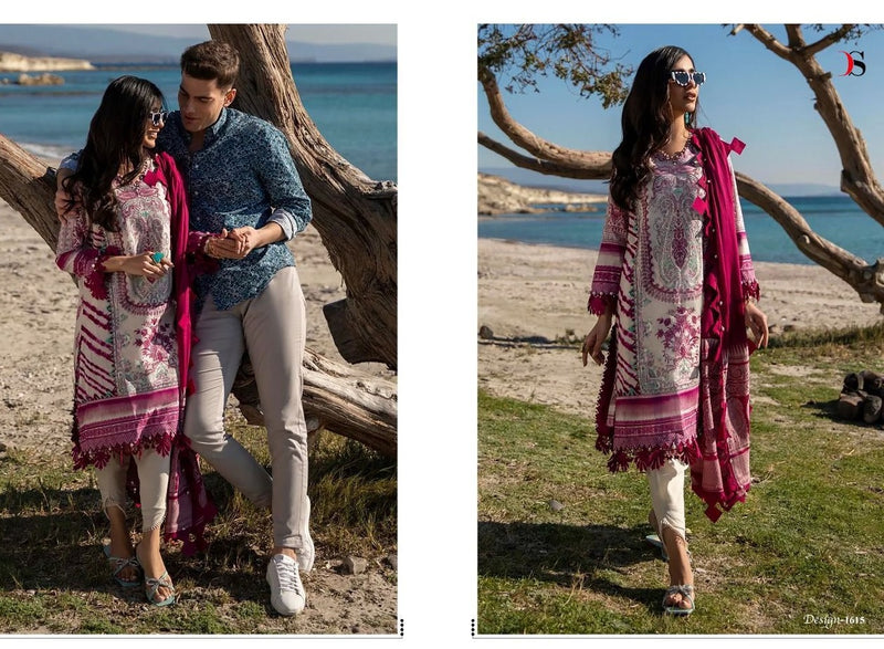 Deespy Suits Sana Safinaz Muzlin Vol 22 Cotton Embroidered Pakistani Style Festive Wear Salwar Suits