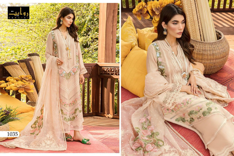 Rawayat Fashion Sana Safinaz Vol 6 Lawn Cotton Embroidered Pakistani Style Festive Wear Salwar Suits