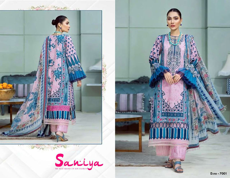 Apana Cotton Saniya Vol 7 Cotton Printed Designer Pakistani Style Festive Wear Salwar Kameez