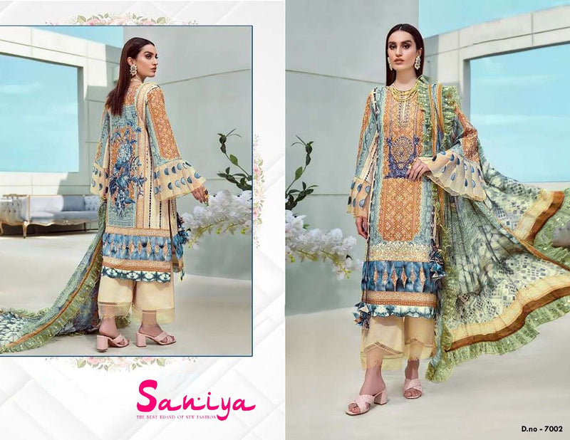 Apana Cotton Saniya Vol 7 Cotton Printed Designer Pakistani Style Festive Wear Salwar Kameez