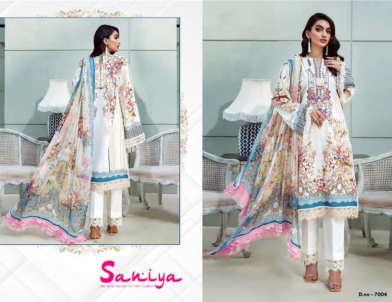 Apana Cotton Saniya Vol 7 Cotton Printed Designer Pakistani Style Festive Wear Salwar Kameez