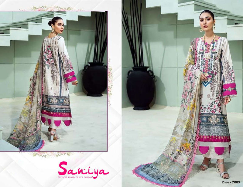 Apana Cotton Saniya Vol 7 Cotton Printed Designer Pakistani Style Festive Wear Salwar Kameez