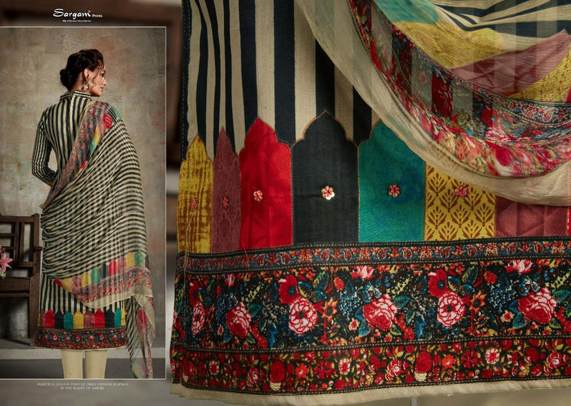 Sargam Prints Jully Fabric With Digital Print Salwar Suit In Jam