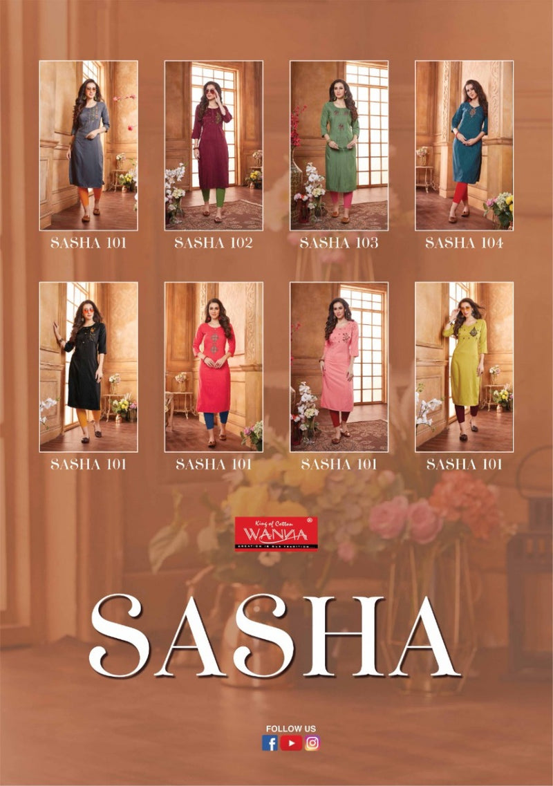 Wanna Sasha Fancy Look Designer Kurtis