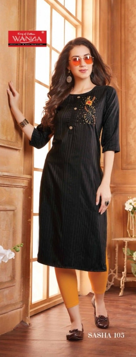 Wanna Sasha Fancy Look Designer Kurtis