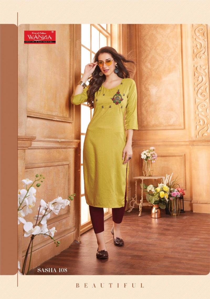 Wanna Sasha Fancy Look Designer Kurtis