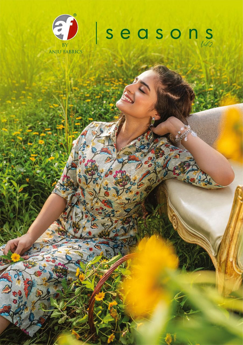 Anju Fabs Seasons Vol 2 Pashmina With Beautiful Work Stylish Designer Party Wear Fancy Short Kurti