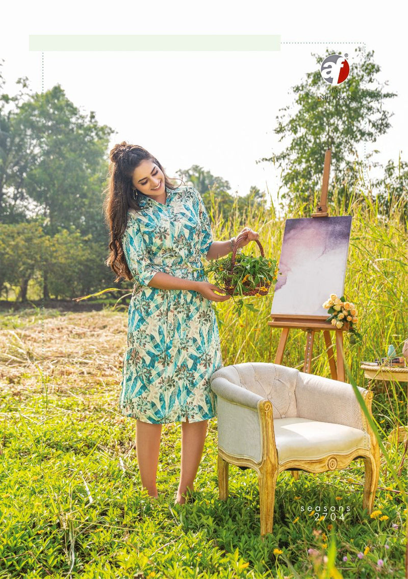 Anju Fabs Seasons Vol 2 Pashmina With Beautiful Work Stylish Designer Party Wear Fancy Short Kurti