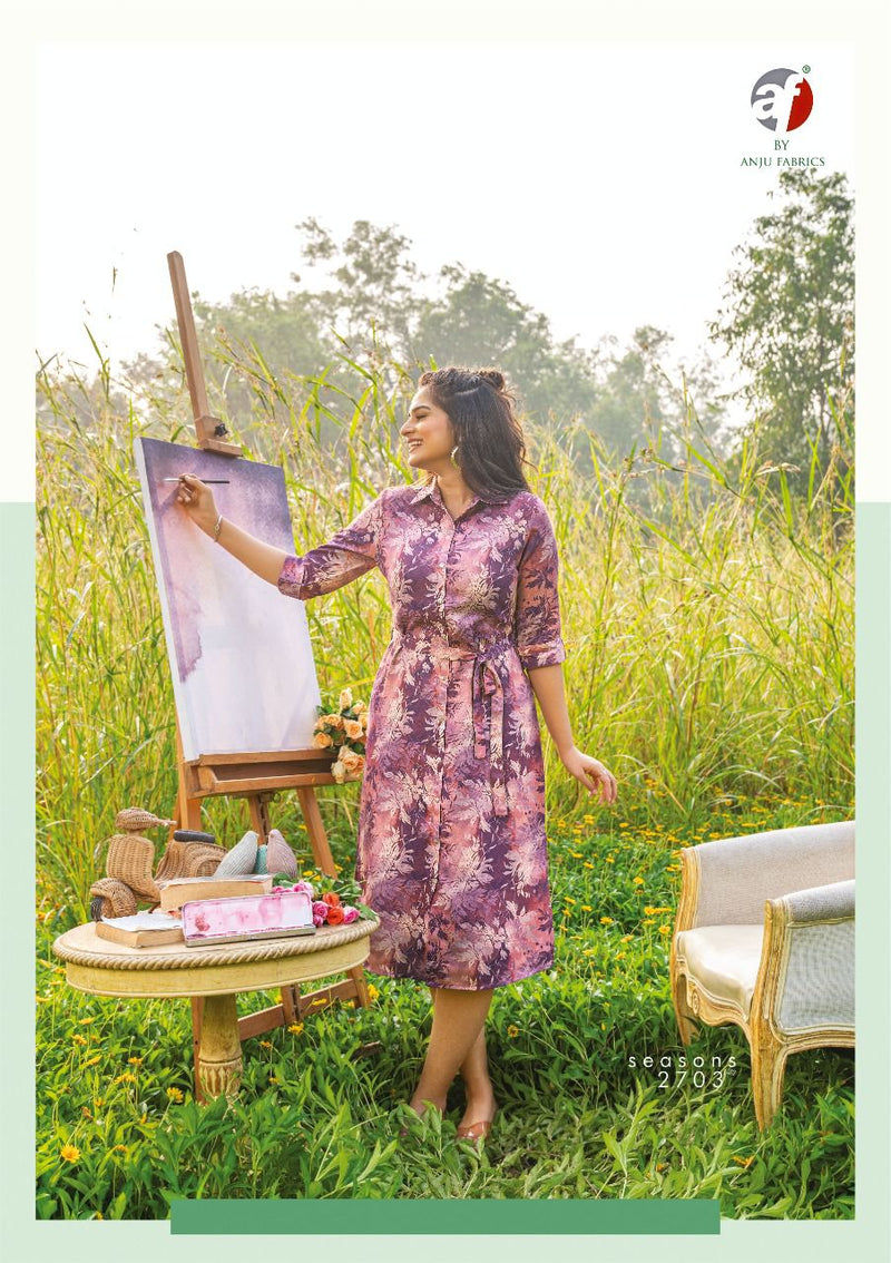 Anju Fabs Seasons Vol 2 Pashmina With Beautiful Work Stylish Designer Party Wear Fancy Short Kurti