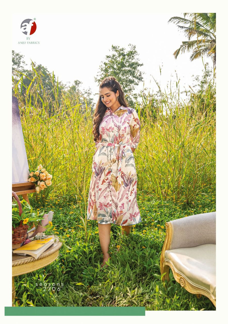Anju Fabs Seasons Vol 2 Pashmina With Beautiful Work Stylish Designer Party Wear Fancy Short Kurti