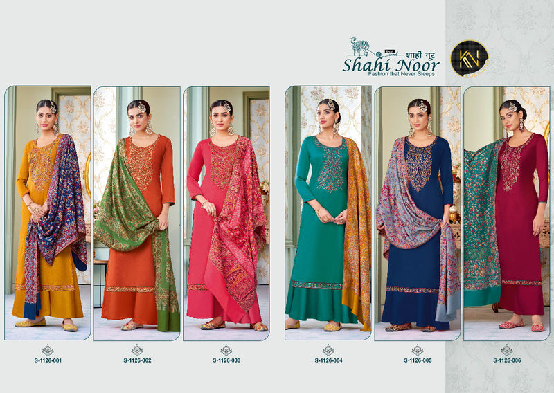 Alok Suit Shahi Noor Pashmina With Heavy Embroidery Work Stylish Designer Casual Wear Salwar Kameez