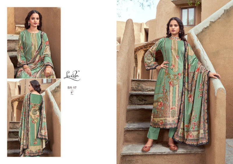 Levisha Shaira Velvet With Printed Work Stylish Designer Pakistani Salwar Kameez