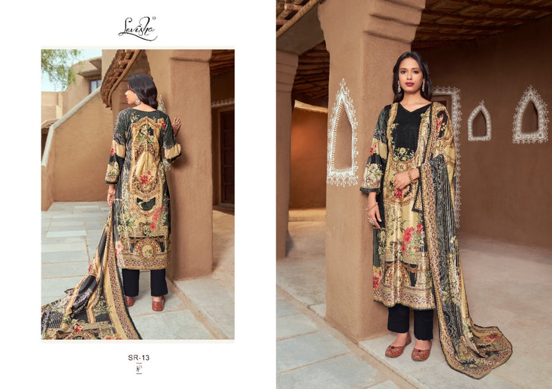 Levisha Shaira Velvet With Printed Work Stylish Designer Pakistani Salwar Kameez