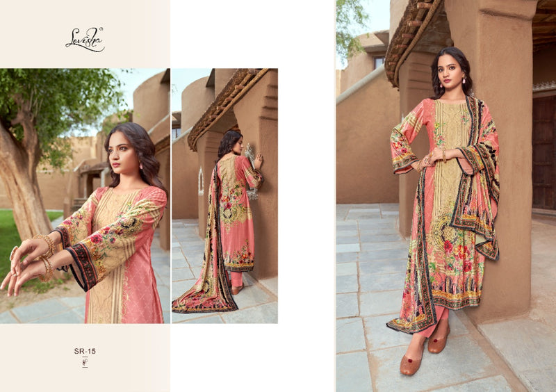 Levisha Shaira Velvet With Printed Work Stylish Designer Pakistani Salwar Kameez