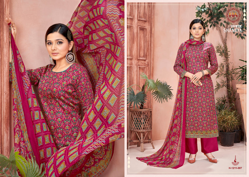 Harshit Fashion Hub Shanaya Pure Jam Cotton Fancy Printed Designer Salwar Suit