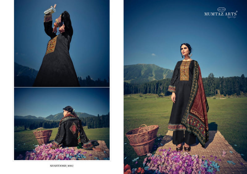 Mumtaz Arts Shahtoosh Lawn Cotton Festive Wear Salwar Suits With Digital Print & Embroidery Work