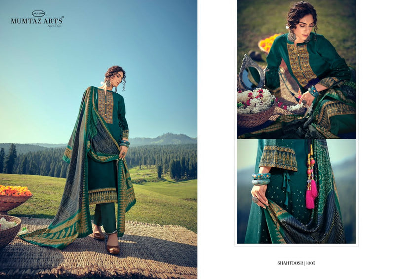 Mumtaz Arts Shahtoosh Lawn Cotton Festive Wear Salwar Suits With Digital Print & Embroidery Work